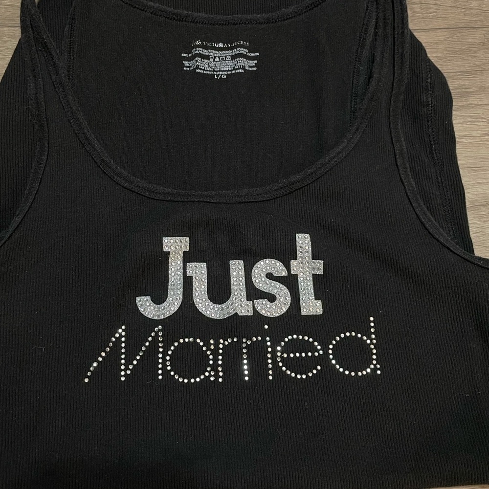 EUC! Victoria's Secret Bridal Tank (L)